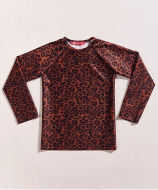 Blusa-de-Praia-Infantil-Hype-Beachwear-Estampada-Animal-Print-Onca-Manga-Longa-com-Protecao-UV50--Caramelo-9961615-Caramelo_1