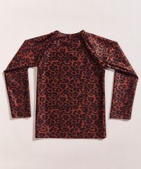 Blusa-de-Praia-Infantil-Hype-Beachwear-Estampada-Animal-Print-Onca-Manga-Longa-com-Protecao-UV50--Caramelo-9961615-Caramelo_2