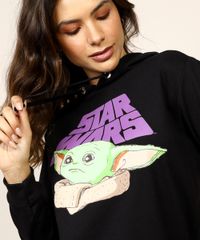 Blusao-de-Moletom-Feminino-Baby-Yoda-com-Capuz-Preto-9971294-Preto_2