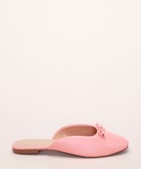 Mule-Feminino-Via-Uno-Bico-Redondo-com-Laco-Rosa-9971495-Rosa_2
