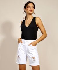 Bermuda-de-Sarja-Feminina-Sawary-Cintura-Media-Destroyed-Branca-9974541-Branco_6