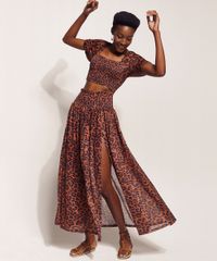 Saia-Feminina-Hype-Beachwear-Longa-Estampada-Animal-Print-Onca-com-Fenda-Caramelo-9962762-Caramelo_3