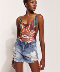 Short-Jeans-Feminino-Hype-Beachwear-Cintura-Alta-Destroyed-com-Cos-Virado-Azul-Medio-9970331-Azul_Medio_6