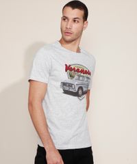 Camiseta-Masculina--Veraneio--Manga-Curta-Gola-Careca-Cinza-9961756-Cinza_5