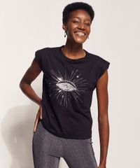 Regata-Muscle-Tee-Feminina-Hype-Beachwear-com-Bordado-de-Olho-e-Paete-Decote-Redondo-Preta-9962305-Preto_1