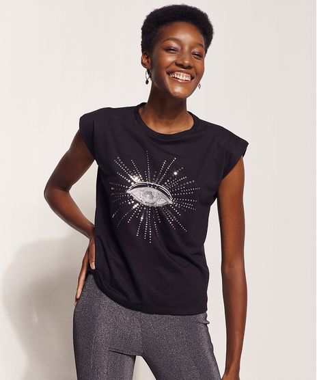 Regata-Muscle-Tee-Feminina-Hype-Beachwear-com-Bordado-de-Olho-e-Paete-Decote-Redondo-Preta-9962305-Preto_1