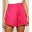 Short-de-Sarja-Feminino-Sawary-Gode-Cintura-Super-Alta-com-Barra-Desfiada-Rosa-9974669-Rosa_1