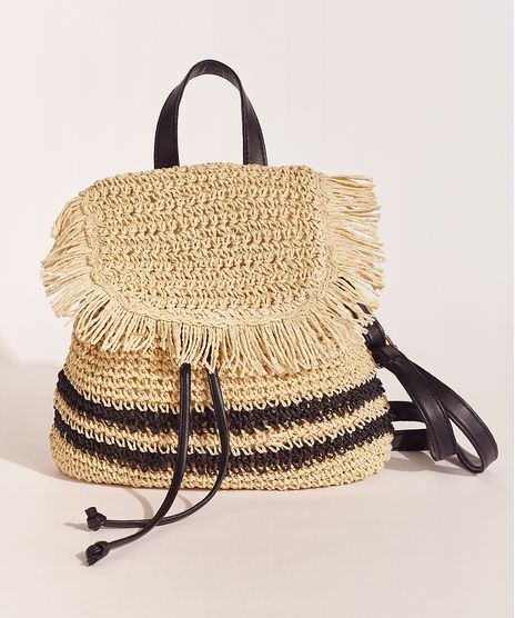 Mochila-de-Palha-Feminina-Hype-Beachwear-Bege-9960276-Bege_1