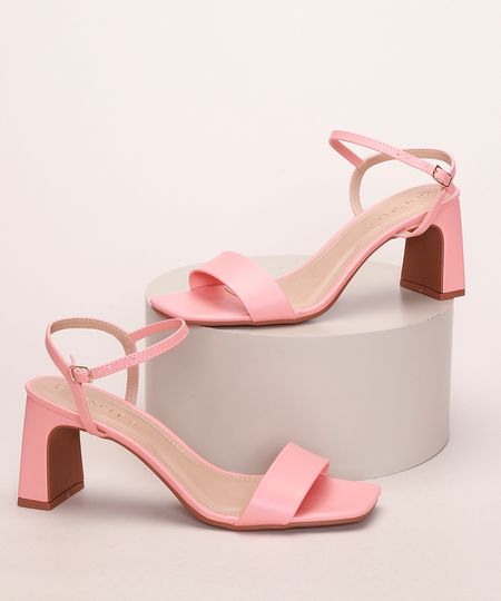 Sandalia-Feminina-Oneself-Salto-Reto-Medio-Bico-Quadrado-Rosa-9973772-Rosa_1