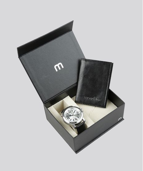 Kit-de-Relogio-Analogico-Mondaine-Masculino----Carteira---76690G0MVNH2K-Prateado-8904651-Prateado_1