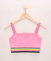 Top-Cropped-Juvenil-Canelado-Alca-Media-Decote-Reto-Rosa-Neon-9964151-Rosa_Neon_2