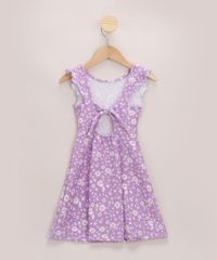 Vestido-Infantil-Estampado-Floral-com-Babado-Alca-Larga-Lilas-9966430-Lilas_2