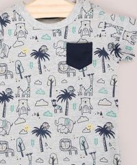 Conjunto-Infantil-de-Camiseta-Estampado-de-Bichos-Cinza-Mescla---Calca-em-Moletom-Azul-Marinho-9968229-Azul_Marinho_3
