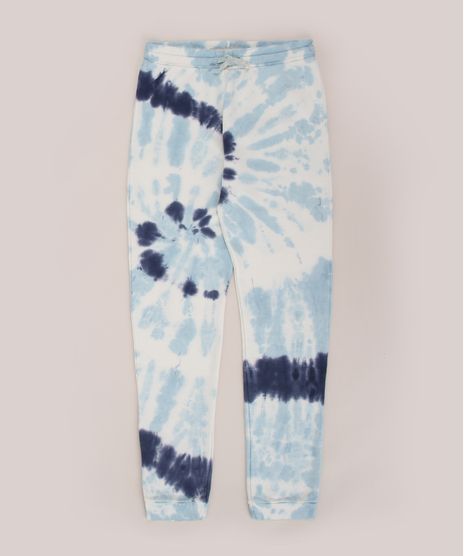 Calca-de-Moletom-Juvenil-Estampado-Tie-Dye-com-Bolsos-Multicor-9965883-Multicor_1