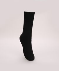Kit-de-3-Meias-Masculinas-Trifil-Esportiva-Atoalhada-Cano-Medio-Preto-9974590-Preto_2