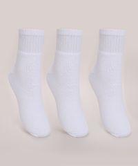 Kit-de-3-Meias-Masculinas-Trifil-Atoalhada-Cano-Medio-Branco-9974599-Branco_1