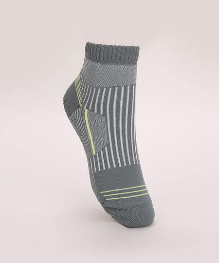 Meia-Masculina-Trifil-Hidroginastica-Cano-Medio-com-Listras-e-Sola-Antiderrapante-Cinza-Mescla-9974604-Cinza_Mescla_1