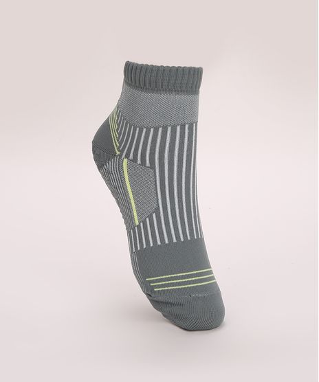 Meia-Masculina-Trifil-Hidroginastica-Cano-Medio-com-Listras-e-Sola-Antiderrapante-Cinza-Mescla-9974604-Cinza_Mescla_1