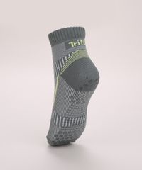 Meia-Masculina-Trifil-Hidroginastica-Cano-Medio-com-Listras-e-Sola-Antiderrapante-Cinza-Mescla-9974604-Cinza_Mescla_2