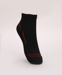 Meia-Masculina-Trifil-Hidroginastica-Cano-Medio-com-Listras-e-Sola-Antiderrapante-Preta-9974604-Preto_1