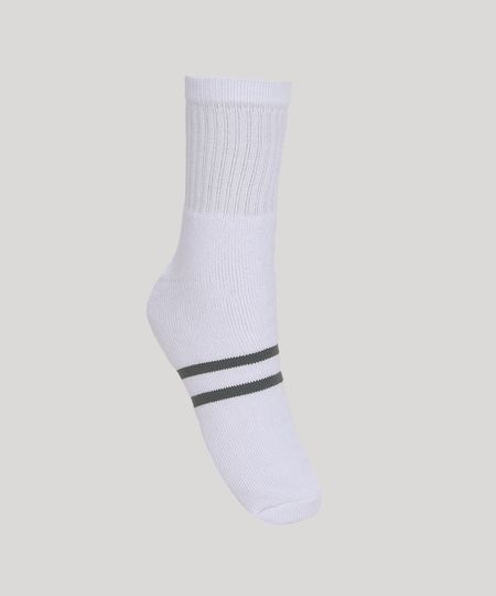 Meia-Masculina-Trifil-Esportiva-com-Listras-Cano-Medio-Branca-9974608-Branco_1