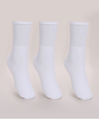 Kit-de-3-Meias-Masculinas-Trifil-Esportiva-Atoalhada-Cano-Medio-Branco-9974590-Branco_1