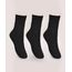 Kit-de-3-Meias-Masculinas-Trifil-Atoalhada-Cano-Medio-Preto-9974599-Preto_1