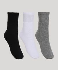 Kit-de-3-Meias-Masculinas-Trifil-Atoalhada-Cano-Medio-Multicor-9974600-Multicor_1