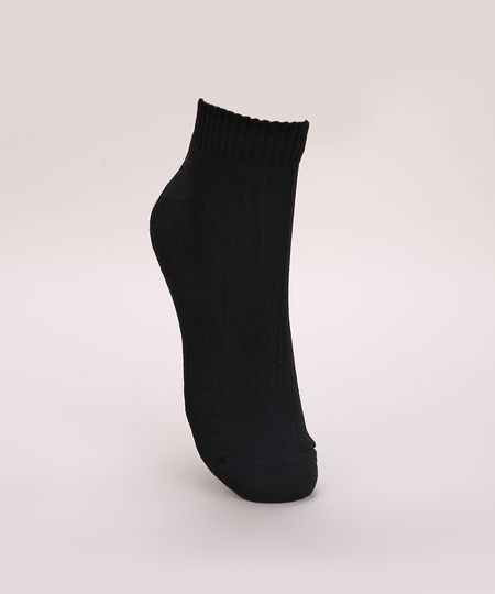 Meia-Masculina-Trifil-Canelada-Esportiva-Cano-Baixo-Preta-9974605-Preto_1