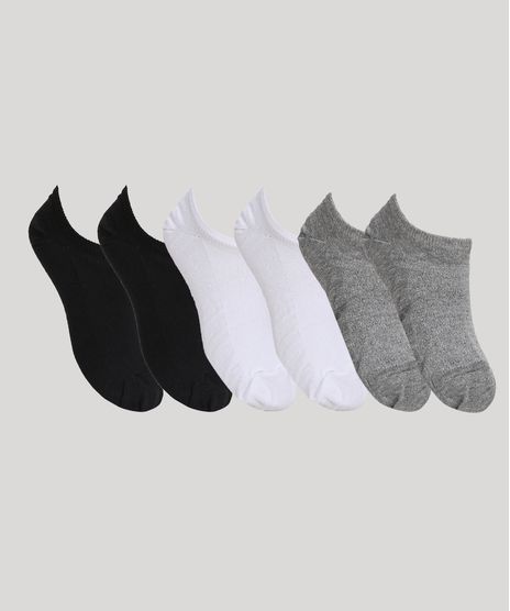 Kit-de-3-Meias-Masculinas-Trifil-Esportiva-Cano-Baixo-Multicor-9974613-Multicor_1