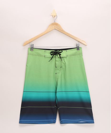 Bermuda-Surf-Juvenil-Listrado-com-Bolsos-Multicor-9962970-Multicor_1