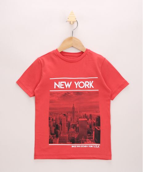 Camiseta-Infantil--New-York--Manga-Curta-Gola-Careca-Vermelha-9969356-Vermelho_1