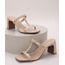 Tamanco-Feminino-Oneself-com-Tachas-Salto-Medio-Reto-Bege-9973719-Bege_1