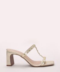 Tamanco-Feminino-Oneself-com-Tachas-Salto-Medio-Reto-Dourado-9973722-Dourado_2