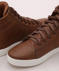 Tenis-Masculino-Oneself-em-Verniz-Cano-Alto-Marrom-9971447-Marrom_3