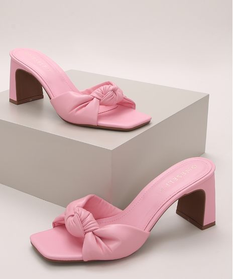 Tamanco-Feminino-Oneself-com-No-Salto-Medio-Reto-Rosa-9974892-Rosa_1