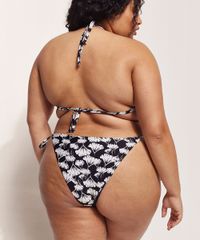 Biquini-Calcinha-Plus-Size-Ostra-Brasil-Tanga-Estampado-Floral-com-Protecao-UV50--Preto-9963446-Preto_2