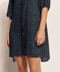 Vestido-Chemise-Feminino-Ostra-Brasil-Curto-Estampado-Folha-Manga-Bufante-Azul-Petroleo-9963001-Azul_Petroleo_5