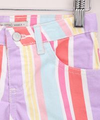 Short-de-Sarja-Infantil-Listrado-com-Pompons-Branco-9965924-Branco_3