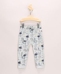 Calca-Infantil-Estampado-de-Bichos-com-Cordao-Cinza-Mescla-Claro-9968240-Cinza_Mescla_Claro_1