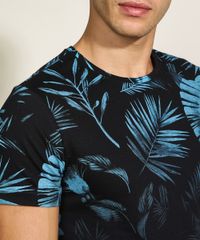 Camiseta-Masculina-Estampada-Folhas-Manga-Curta-Gola-Careca-Preta-9960285-Preto_5