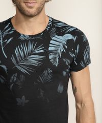 Camiseta-Masculina-Estampada-Folhas-Manga-Curta-Gola-Careca-Preta-9960285-Preto_6