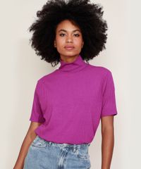 Blusa-Feminina-Mindset-Canelada-Manga-Curta-Gola-Alta-Roxa-9950305-Roxo_1_1