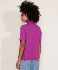 Blusa-Feminina-Mindset-Canelada-Manga-Curta-Gola-Alta-Roxa-9950305-Roxo_1_2