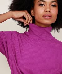Blusa-Feminina-Mindset-Canelada-Manga-Curta-Gola-Alta-Roxa-9950305-Roxo_1_4