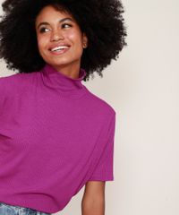 Blusa-Feminina-Mindset-Canelada-Manga-Curta-Gola-Alta-Roxa-9950305-Roxo_1_5