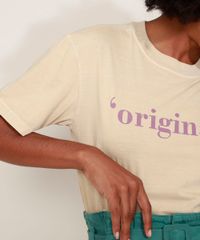 T-Shirt-Feminina-Mindset--Original--Manga-Curta-Decote-Redondo-Bege-9974956-Bege_5