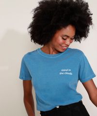 T-Shirt-Feminina-Mindset--Mind-in-the-Clouds--Manga-Curta-Decote-Redondo-Azul-9974961-Azul_4