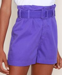 Short-de-Sarja-Feminino-Mindset-Clochard-Cintura-Super-Alta-Alfaiatado-com-Cinto-Roxo-9964422-Roxo_5