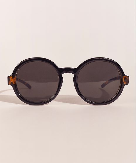 Oculos-de-Sol-Redondo-Feminino-Ostra-Brasil-Preto-9966384-Preto_1